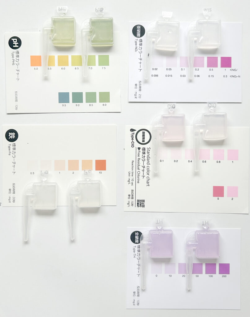 5項目の検査結果ALL